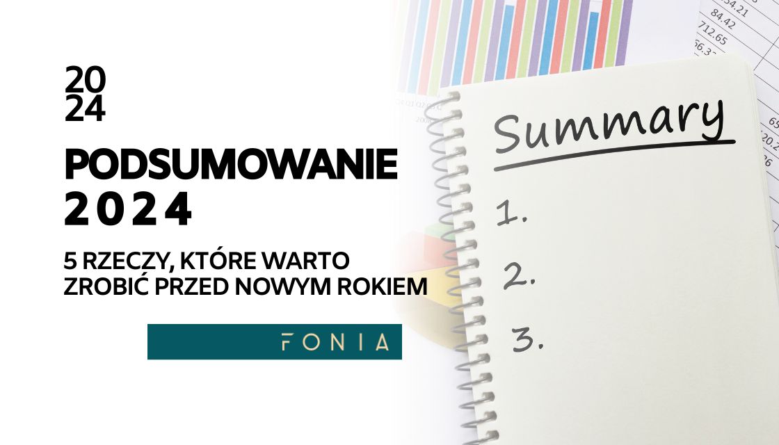 Przygotowaliśmy listę pięciu prostych, ale skutecznych rzeczy, które warto zrobić przed końcem grudnia. Dzięki nim rok 2025 zacznie się spokojniej i bardziej efektywnie.