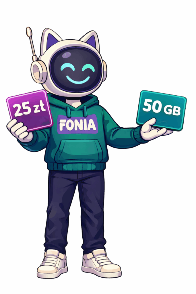 Wybierz pakiet z dowolnym okresem rozliczeniowym. Otrzymasz co miesiąc 50 GB Internetu!Dwa miesiące w subskrypcji rocznej za darmo!