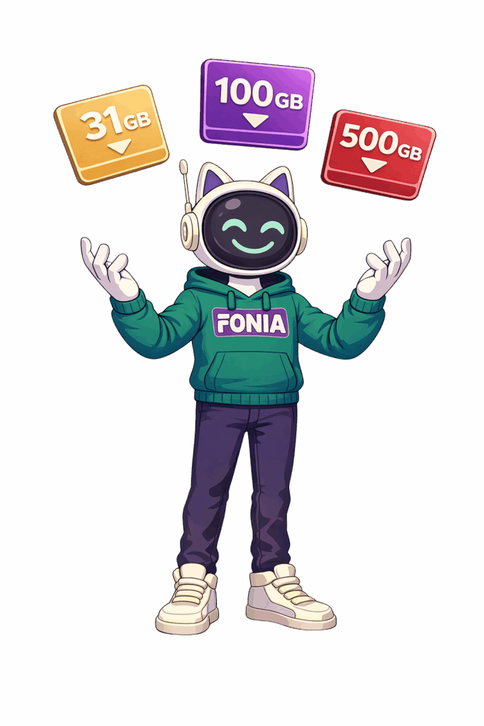 Zapomnij o abonamencie i karcie.Fonia to subskrypcja, zamów SIM lub eSIM!